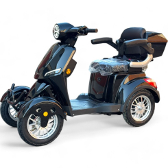Електрическа Четириколка FM4 B4 1500W, 60V, Моторна Спирачка, Черна Перла