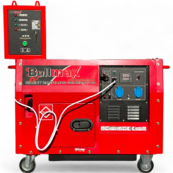 Агрегат за ток 7.5 KW моно обезшумен + АТС кутия BULMAX