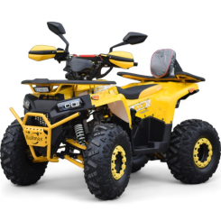 ATV BULLMAX POWERSPORT 150CC, Ръчни скорости, 8" ГУМИ, С ТЕГЛИЧ, LED, Жълто
