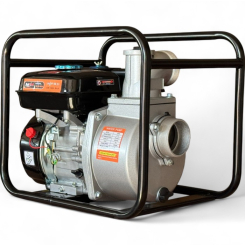Bullmax WP80 – 3-цолова мощна бензинова помпа за водоснабдяване и дренажни дейности