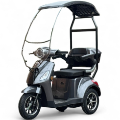 Електрическа триколка Fullmax R1, 1500W, 60V/20Ah, Сива, CE сертификат