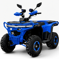 Двуместно бензиново ATV Fullmax MAXO PRO 150cc, 2026г, 7500rpm, 55km/h, Подсилено, Теглич, Синьо