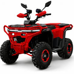 Двуместно бензиново ATV Fullmax MAXO PRO 150cc, 2026г, 7500rpm, 55km/h, Подсилено, Теглич, Червено